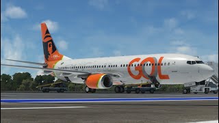 MSFS  Ribeirão Preto  São Paulo  Curitiba  Rio de Janeiro  BATE VOLTA  ONLINE IVAO  B738 [upl. by Anelah370]