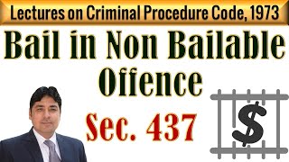 Bail in Non Bailable Offence  Section 437 of CrPC  Lectures on Criminal Procedure Code 1973 [upl. by Wolpert]