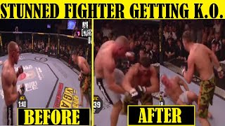 Top 10 Fighters Who Were Out On Their Feet But Got a Knockout [upl. by Kcirdor]