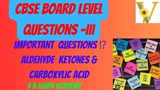 mostimportantquestions with solutions  aldolketolformarion  ozonalysis  class 12  NCERT [upl. by Lebasiairam407]