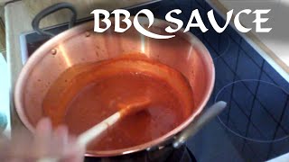 Kochen mit Vattern  Barbecue Sauce aus dem Kupfertopf [upl. by Yart]