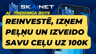 Reinvestē Izņem Peļņu un Izveido Savu Ceļu uz 100K Stratēģiju ar AI Trading Botu [upl. by Ruhnke]