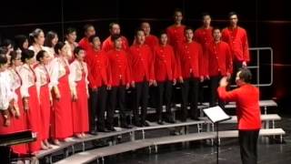 CANTATE DOMINO Josu Elberdin  THE INDONESIA CHOIR [upl. by Edveh153]