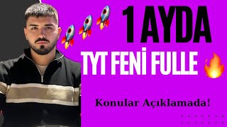 SON 30 GÜNDE TYT Fen’i FULLE 🚀🔥yks [upl. by Hattie]