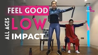 45m FEEL GOOD  FULL BODY  SEATED Workout  Suitable for SENIORS and ALL Ages [upl. by Leonelle]