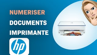 Comment numériser des documents avec limprimante HP ENVY 6000 [upl. by Assen373]