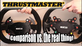 Thrustmaster Sparco P310 REVIEW 😲 Comparison to the real thing [upl. by Dolph]