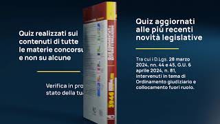 Concorso 3946 posti UFFICIO DEL PROCESSO 2024 Il volume QUIZ NLD Concorsi per la tua preparazione [upl. by Idnerb]