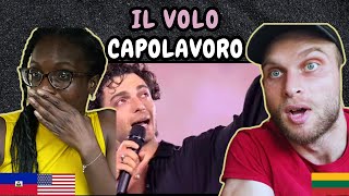 REACTION TO Il Volo  Capolavoro Battiti Live 2024  FIRST TIME WATCHING [upl. by Pietro]