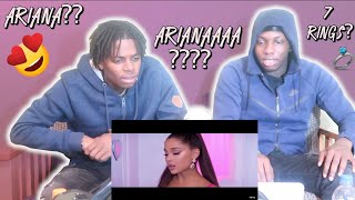 Ariana Grande  7 ringsOfficial Video  REACTION [upl. by Gausman142]