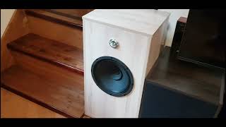 DIY acoustic full range speakers Altronix SP AT 12808 [upl. by Renrag]