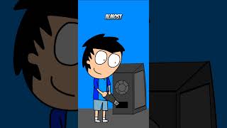 Comically large USB Animation meme shorts animation meme fyp flipaclip usb [upl. by Heppman]