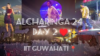 Alcharinga 2k24  Day 2  with Armaan Malik ❤️‍🔥  IIT GUWAHATI 📍 vlog 🤳🏻 [upl. by Heather513]