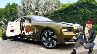 Worlds First Electric RollsRoyce  Spectre [upl. by Adnael247]