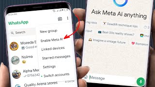 Fix WhatsApp Meta AI Not Showing 2024  How to get Meta AI on WhatsApp 2024 [upl. by Nort]