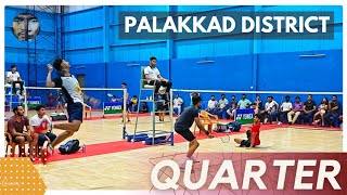 VIVEKSRIHARI VS GAUTHAMRAZALPALAKKAD DISTRICT BADMINTON DOUBLES TOURNAMENT QUARTER 2024 [upl. by Skardol69]