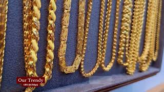 Modern Collection of Gold Chain Designs  SKJ  Madurai [upl. by Acimat155]