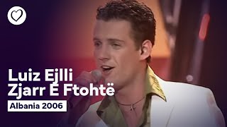 Luiz Ejlli  Zjarr E Ftohtë  Albania 🇦🇱  SemiFinal  Eurovision 2006 [upl. by Anivram]