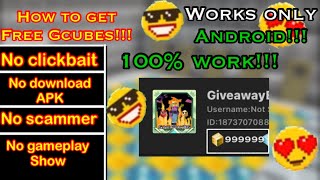 How to get Unlimited Gcubes in Blockman Go🤩🤩🤩 No Clickbait [upl. by Tsui]