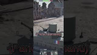 Il parle Allemand  warthunder gaming game warthundertanks humor twitch [upl. by Noli263]