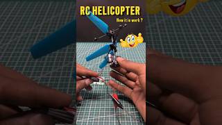 RC helicopter  how it’s work  shorts diy rc [upl. by Patterman]