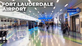 Walking Fort Lauderdale Hollywood International Airport FLL Terminal 3 [upl. by Comras151]