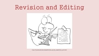 Revision and Editing [upl. by Nonac847]