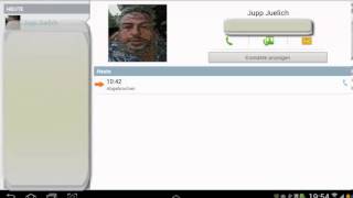 Telefonieren mit dem Samsung Galaxy Tab 2 101 [upl. by Llenyar]
