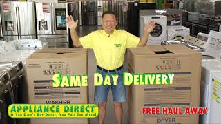 Same Day Delivery Refrigerator Appliance Direct [upl. by Richard]