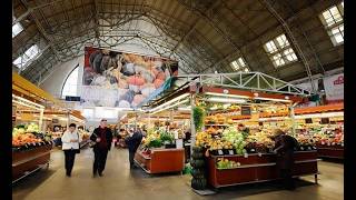 РИЖСКИЙ ЦЕНТРАЛЬНЫЙ РЫНОК  СКАНДАЛ В ХЛЕБНОМ  Riga Central market by local [upl. by Naj423]