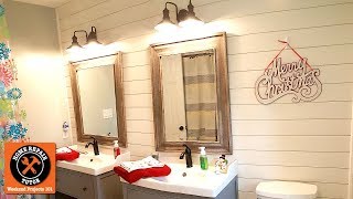 Anthonys Awesome Small Bathroom RemodelBefore and After [upl. by Yvi]