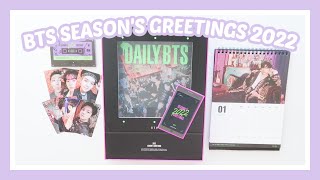 ★ BTS 2022 SEASONS GREETINGS UNBOXING ★ [upl. by Anneuq]