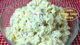 How to Make Potato Salad  Classic American Potato Salad Recipe [upl. by Toomin]