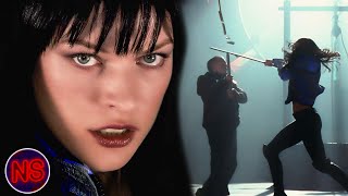 Ultraviolet  Graveyard Fight Scene Milla Jovovich [upl. by Eigger658]