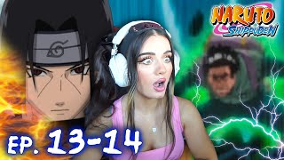 GUY SENSEI Vs Kisame Naruto SHIPPUDEN  REACTION  Episode 13 amp 14 [upl. by Aubyn615]