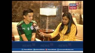 Exclusive Interview with Indian Football Team Captain Sunil Chhetri  News18 Odia [upl. by Nel256]