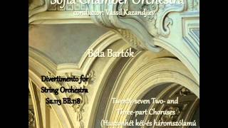 Béla Bartók Divertimento for String Orchestra Sz113 BB118 1 Allegro non troppo [upl. by Anik528]