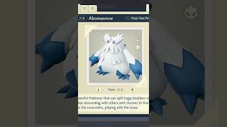 Pokémon Legends Arceus Shiny Alpha Abomasnow [upl. by Lopes]