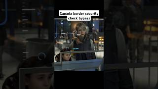 How to bypass Canada border check tutorial detroitbecomehuman gaming shorts playstation [upl. by Skyler]