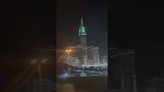 Makkah Clock Tower Abraj AlBait Tower makkahclocktower makkatower shorts [upl. by Oruasi]