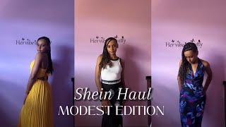 SHEIN HAUL MODEST WOG EDITION  Classy amp Neat [upl. by Ynettirb]