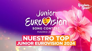 Nuestro Top Eurovision Junior 2024  Votación Cerrada [upl. by Kared657]