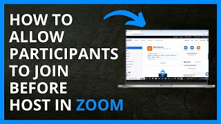 How To Allow Participants To Join Before Host in Zoom in 2024 [upl. by Kciregor]