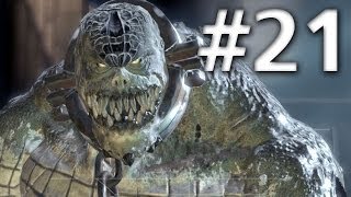 Batman Arkham Asylum  Walkthrough  Part 21  Killer Croc Boss Fight  Road To Batman Arkham Knight [upl. by Haissem383]