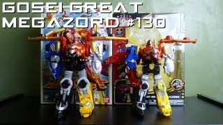 Ranger Review 130 Gosei Great amp Gosei Great Megazord [upl. by Eelyak]