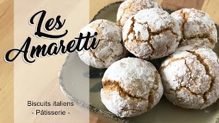 Les Amaretti  Recette Simple Super Facile et Super Rapide  HeyLittleJean [upl. by Lenej]