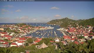 Live Webcam  SBH Port de Gustavia [upl. by Rfinnej]