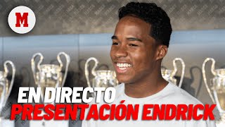 EN DIRECTO  Presentación de Endrick por el Real Madrid en vivo [upl. by Herzel]