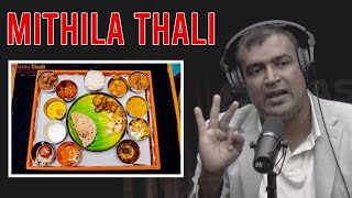 Chef Santosh Talks All About his Restaurant quotMithila Thaliquot [upl. by Atiner]