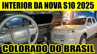 INTERIOR DA NOVA S10 2025 É REVELADO  SERÁ A COLORADO BRASILEIRA [upl. by Leimad687]